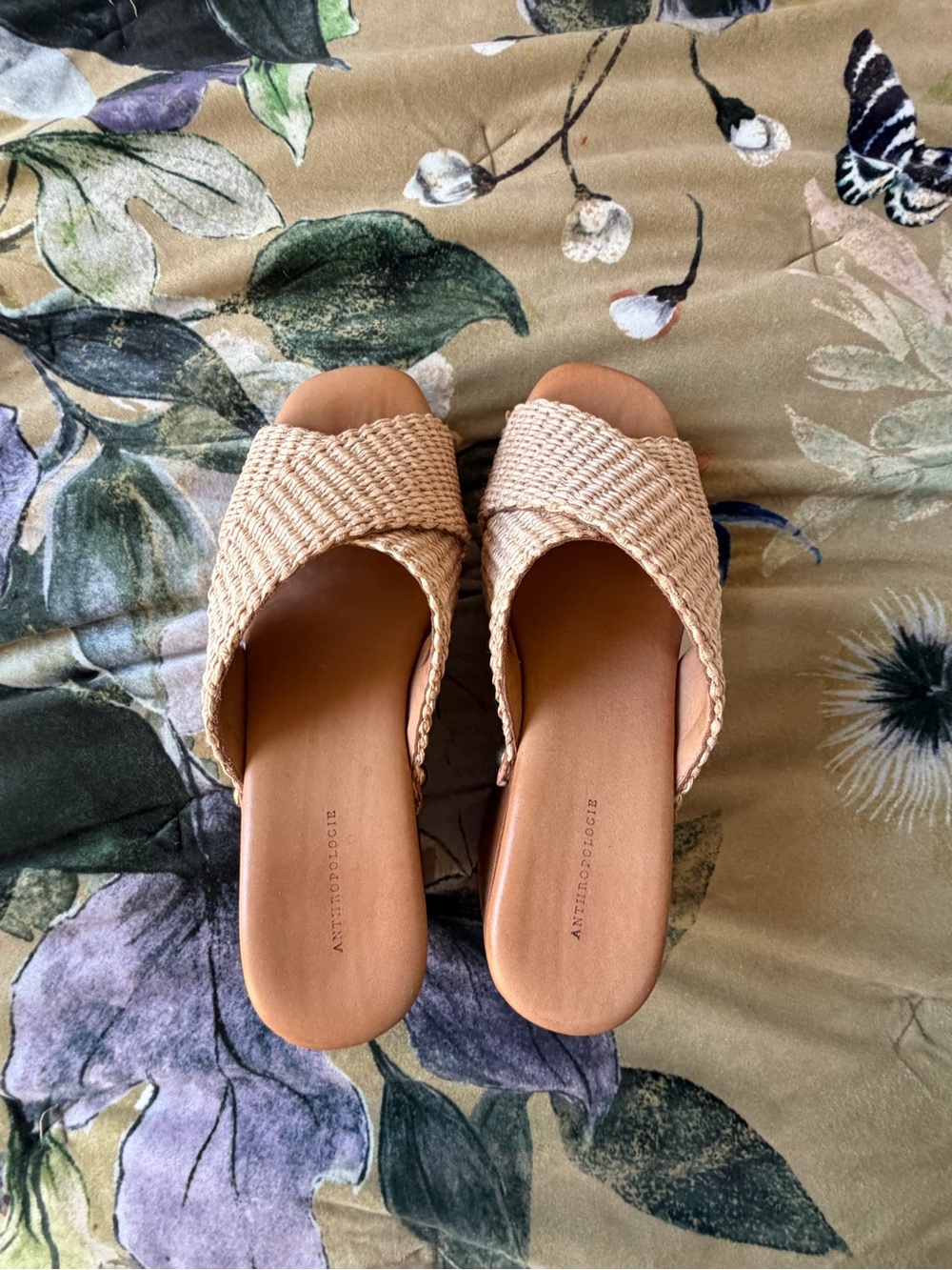 Anthropologie Cross Stral Platform Wedge Heels size 7-7.5 / EU 38 - Picture 5 of 6
